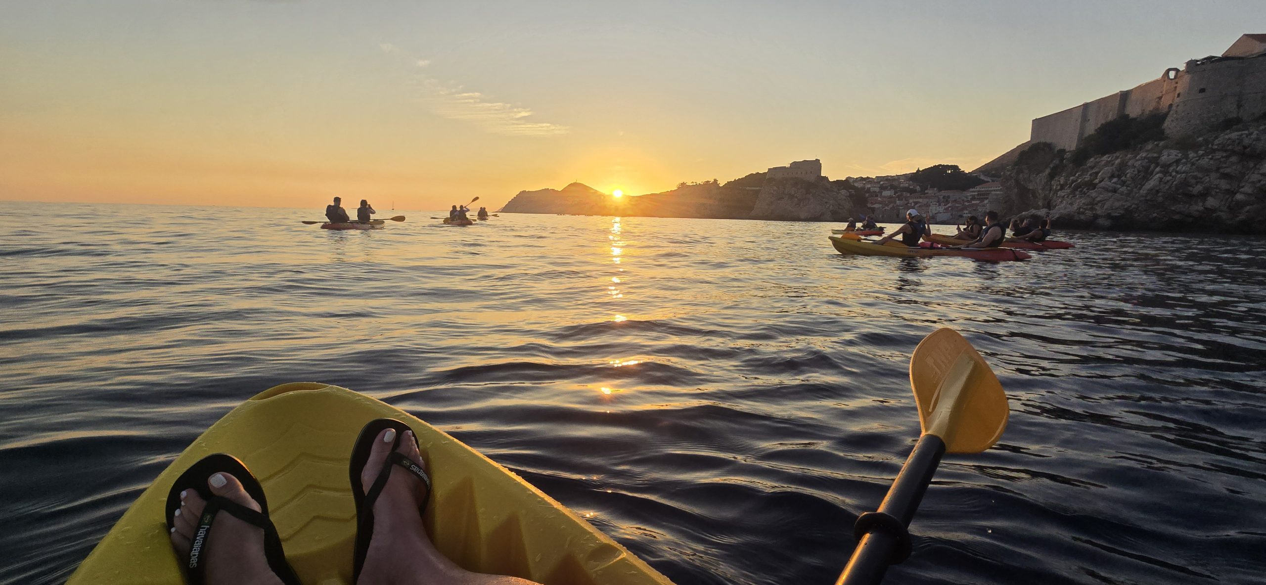 kayaking in dubrovnik